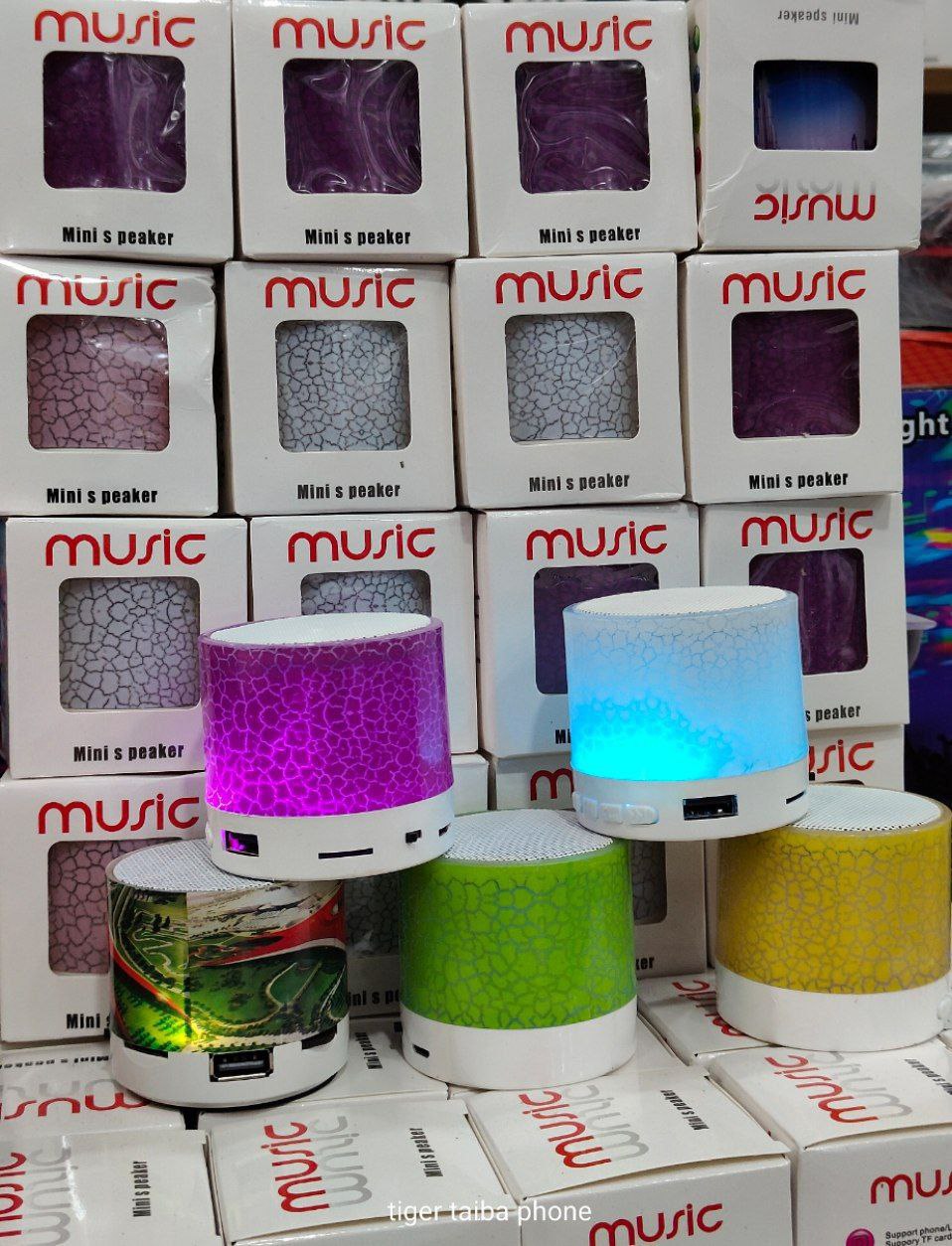 باف بلوتوث صغير مضيء | Mini Bluetooth Ampli + LED